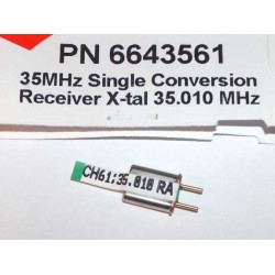 Cristal Hitec Rx simpla conversie, 35 MHz