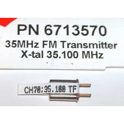 Cristal Hitec Tx 35 MHz