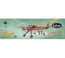 image: Aeromodel Lancer, kit Guillow's