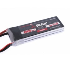 image: Acumulator LiPo G3 RAY 1600 mAh, 11.1V, 2/30/60 C