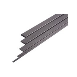 Platbanda carbon 0.3 mm x 30 mm x 1000 mm