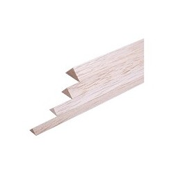 Bagheta balsa cu sectiune triunghiulara 10x10