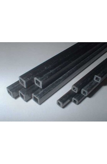 image: Tub patrat de carbon 4x3 mm, L 1m